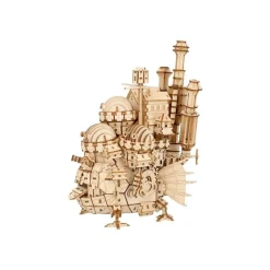 Hot Maison Ghibli Wooden Craft Kit Kigumi Howl'S Castle - Howl'S Moving Castle