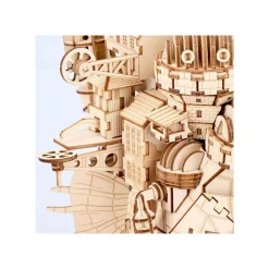 Hot Maison Ghibli Wooden Craft Kit Kigumi Howl'S Castle - Howl'S Moving Castle